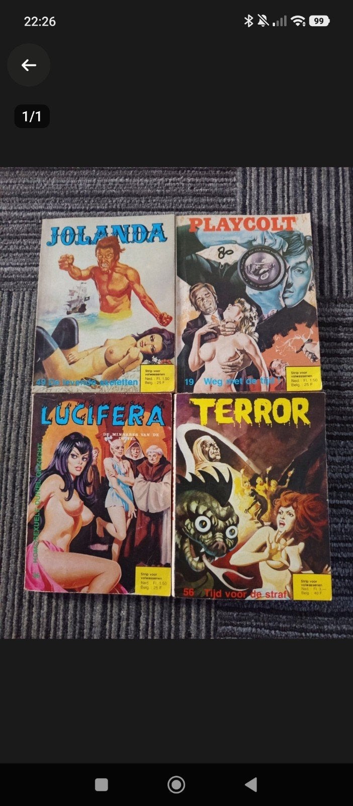Diverse erotische stripboeken - Manara, Luna Caliente e.a., Boeken, Meerdere stripboeken, Ophalen of Verzenden, Gelezen
