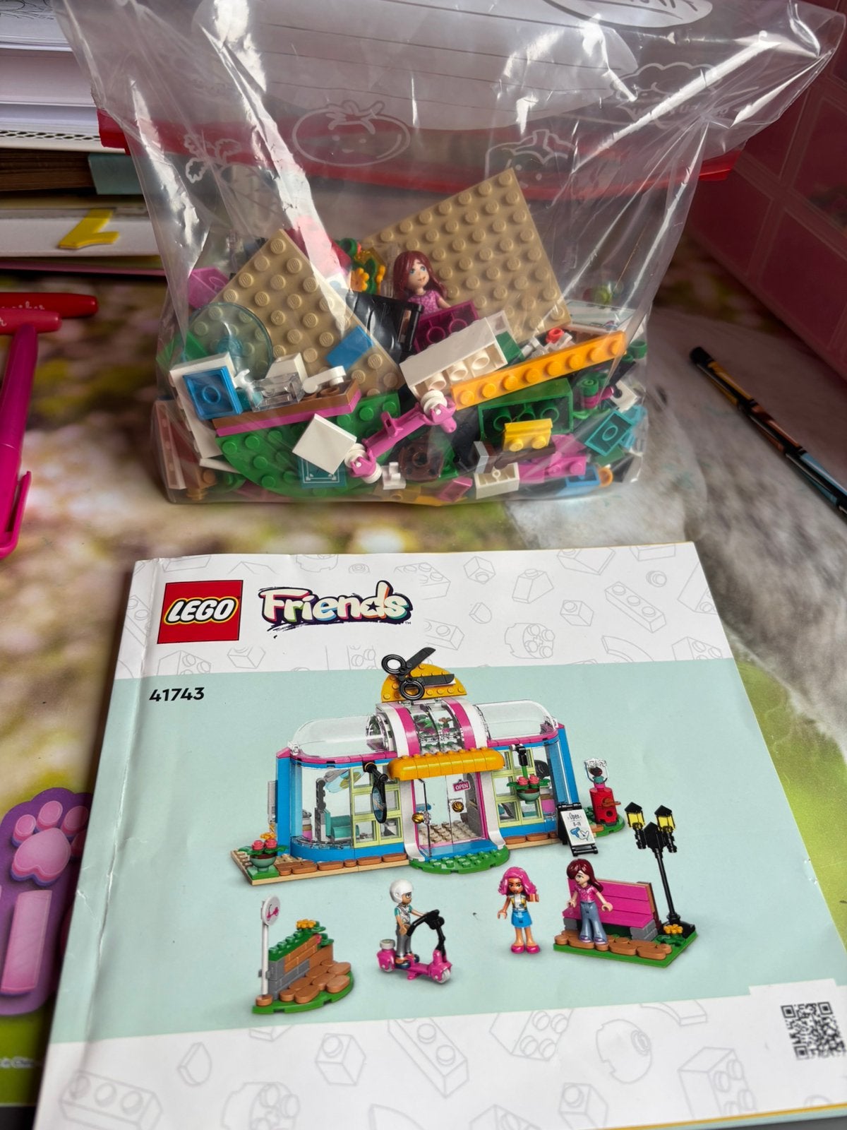 Lego friends 41743, Ophalen of Verzenden, Zo goed als nieuw
