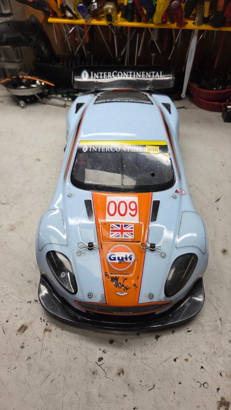 Te koop leuke kyosho fazer, Gebruikt, Ophalen of Verzenden, Schaal 1:10, Auto onroad