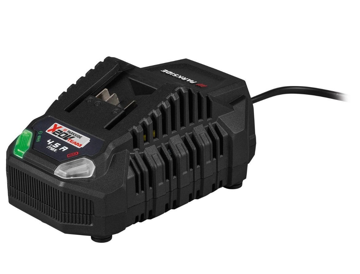 Parkside snellader 4,5 A voor 20v accu’s, Ophalen of Verzenden, Nieuw
