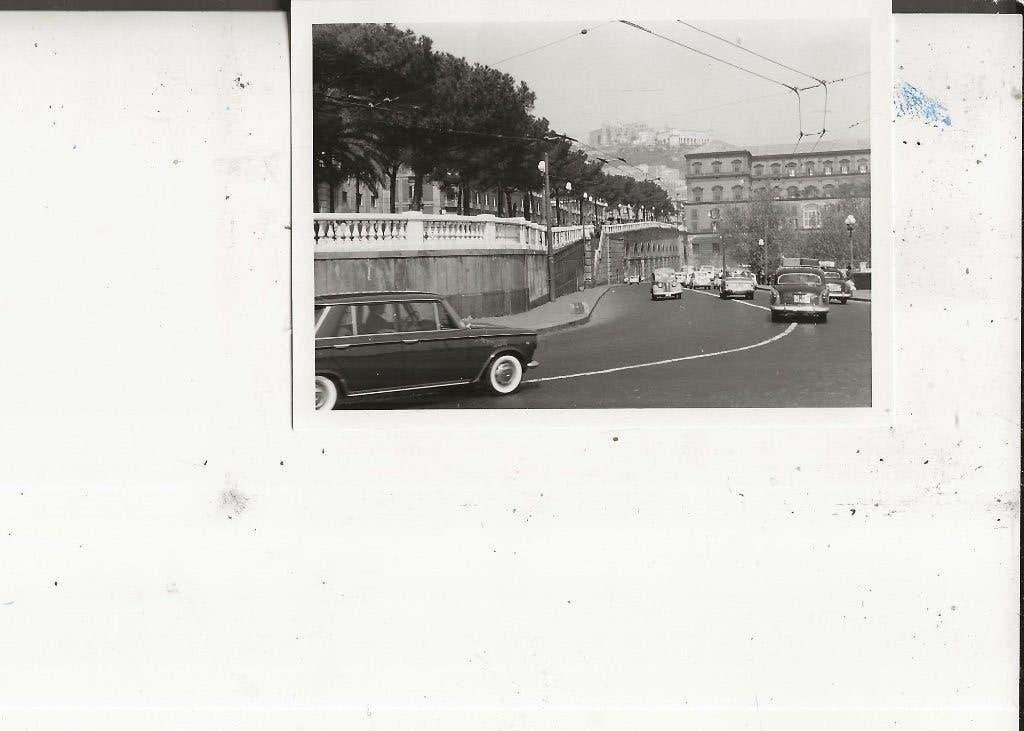 Italie Napoli Autobaan Foto, Ophalen of Verzenden, 1940 tot 1960, Ongelopen, Italië