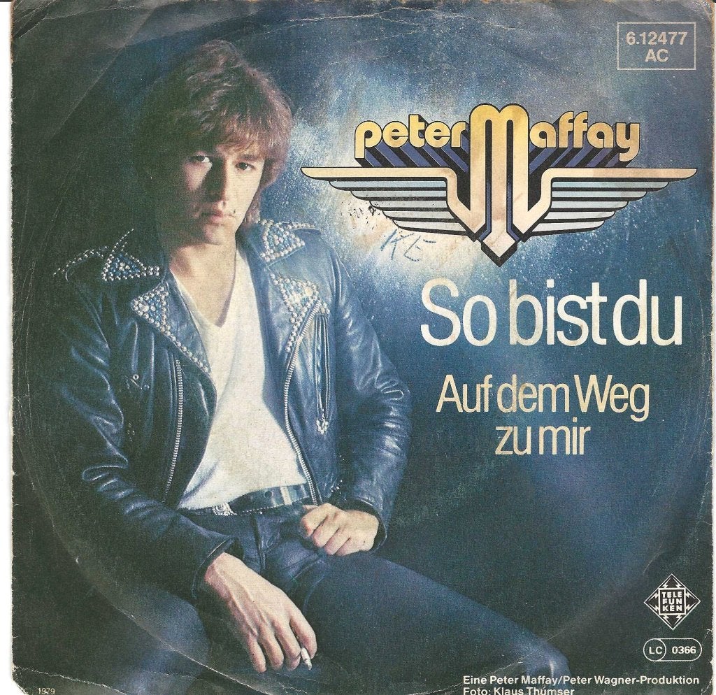 PETER MAFFAY 45T SINGLE : SO BIST DU, Cd's en Dvd's, Ophalen of Verzenden, Gebruikt, Pop