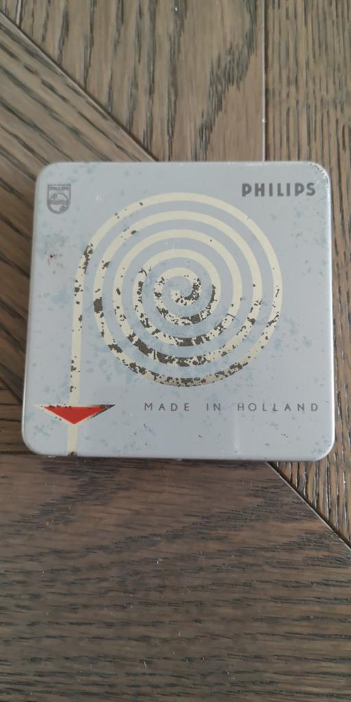 Vintage Philips EL 6950/00 Spoelrecorder Tape in Blik, Ophalen of Verzenden