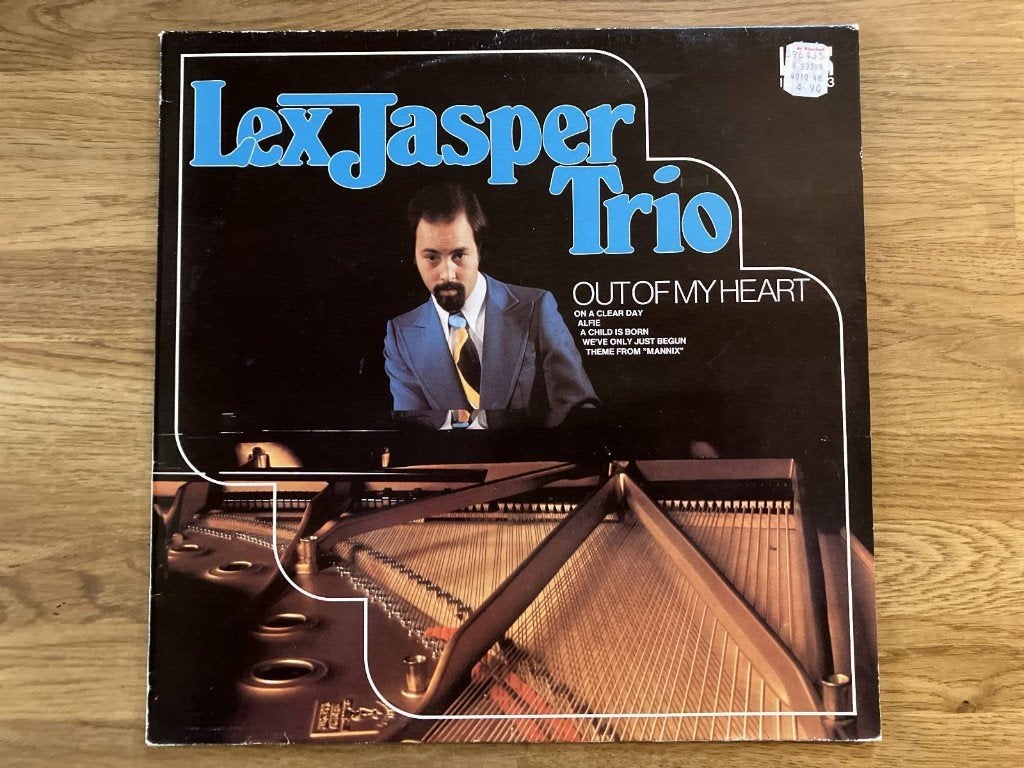 Lex Jasper Trio / Out Of My Heart, Ophalen of Verzenden, Jazz