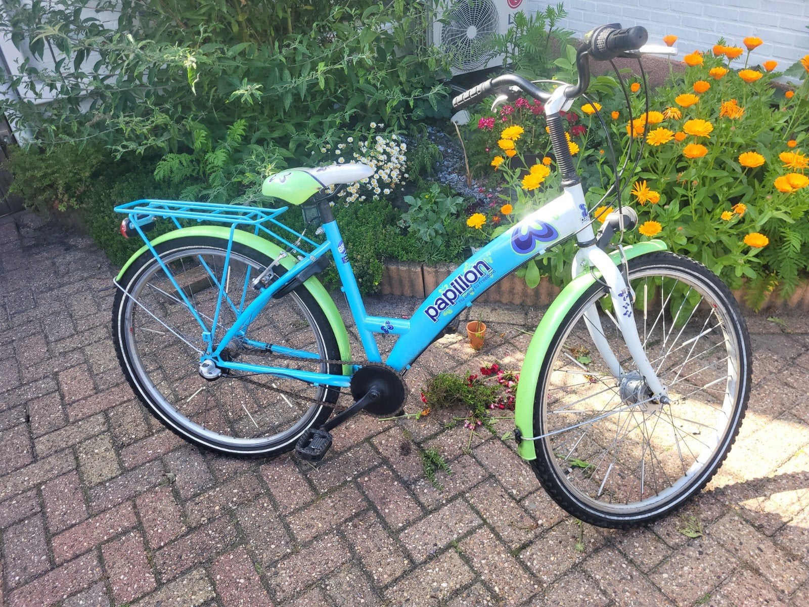 Papillon 26" fiets, Fietsen en Brommers, Gebruikt, Velgrem, Papillon, Versnellingen