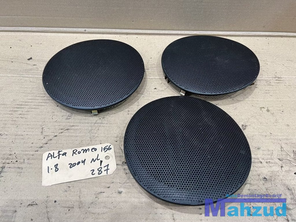 ALFA ROMEO 156 Speaker kap links rechts achter voor 1997-200, Gebruikt, Dpofca@stellantis.com, Stellantis Europe S.p.A., Ophalen of Verzenden