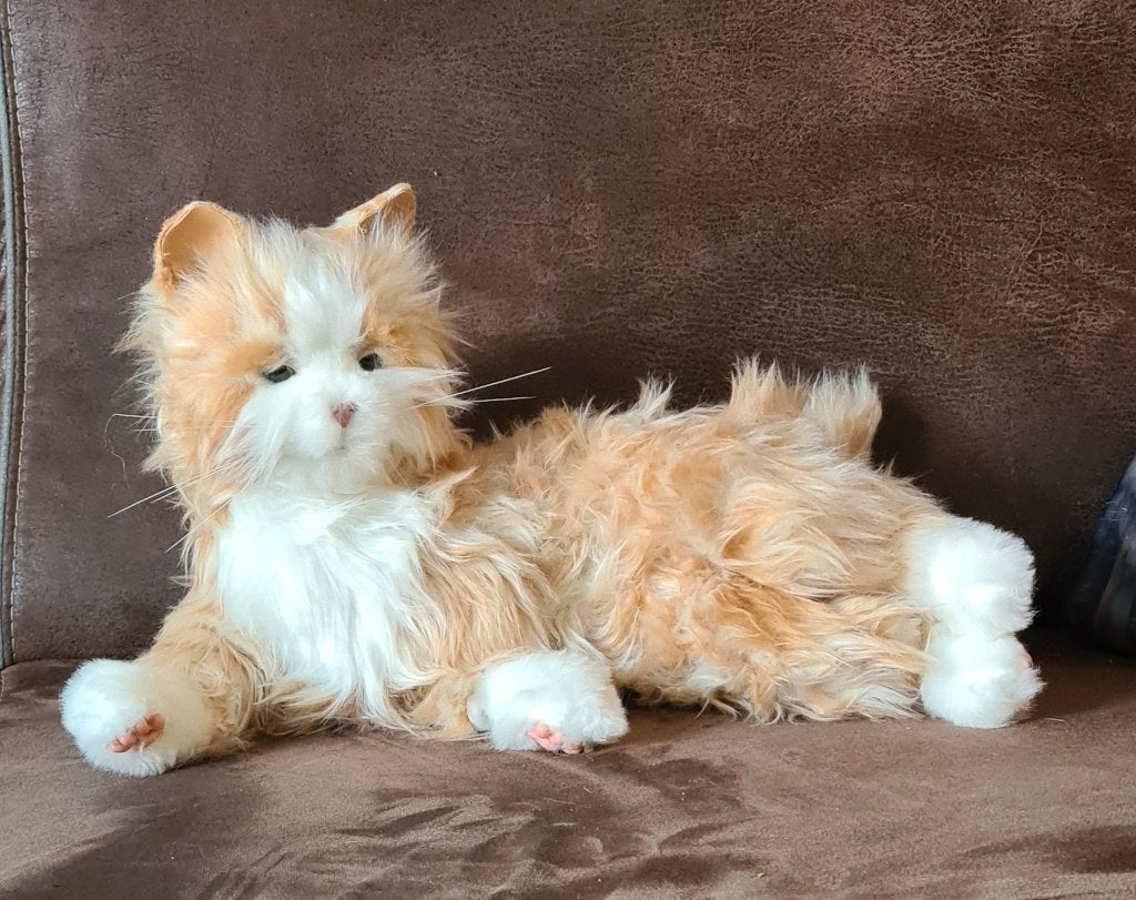 Interactieve Robot Kat voor Dementie, Oranje, Nieuw, Ophalen of Verzenden, Interactief