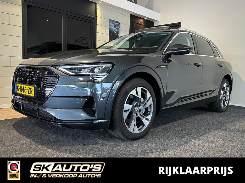 Audi E-TRON E-TRON 50 Q L ED+ l NAP l PANORAMA l SOH 93,6% l, Automaat, 300 km, 71 kWh, Met garantie (alle)