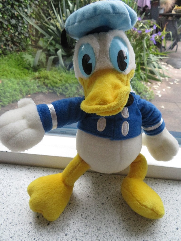 Disney Donald Duck uit 1997 meet ca 30 cm, Verzamelen, Disney, Ophalen of Verzenden, Donald Duck, Zo goed als nieuw, Knuffel