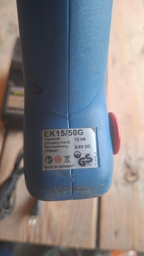 Klauke Mini EK15/50G  accu kabel schoen perstang perstang, ,, Ophalen of Verzenden, Zo goed als nieuw, ,