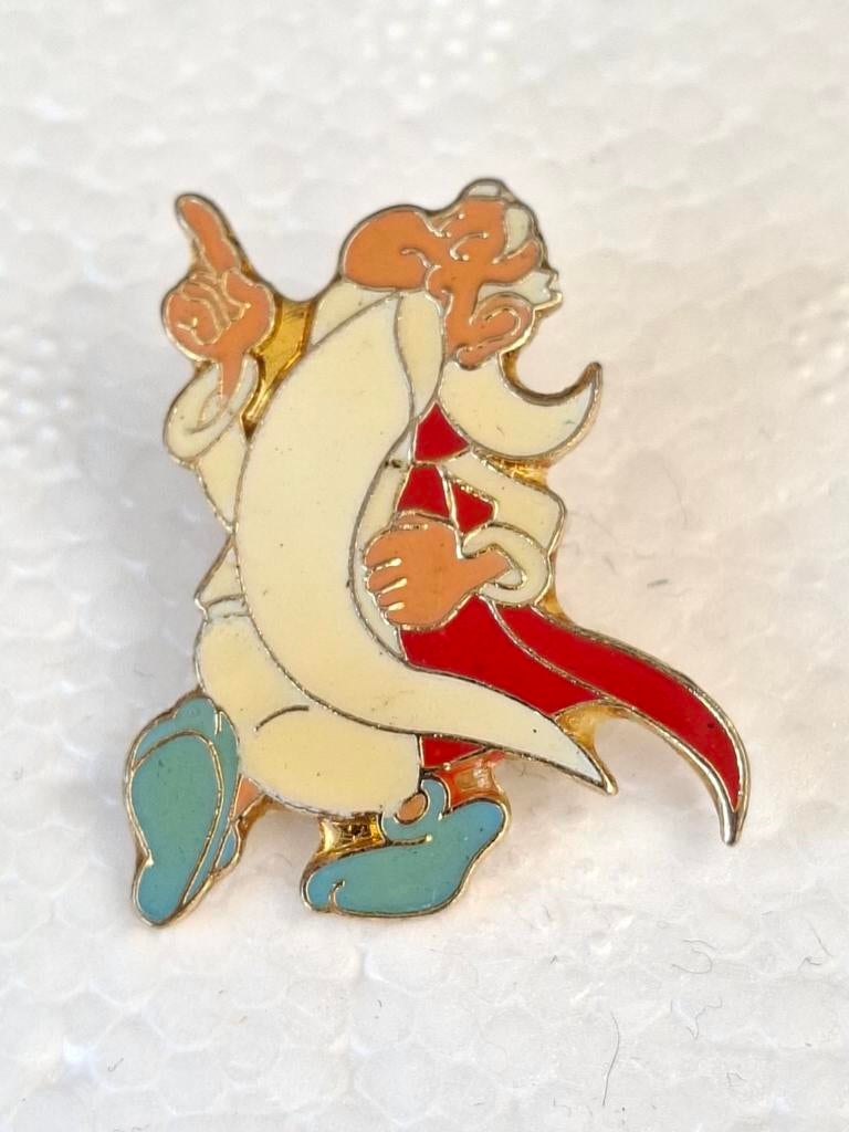 Panoramix Pin - Asterix en Obelix Geëmailleerd Badge speldje, Ophalen of Verzenden, Zo goed als nieuw, Figuurtje, Speldje of Pin