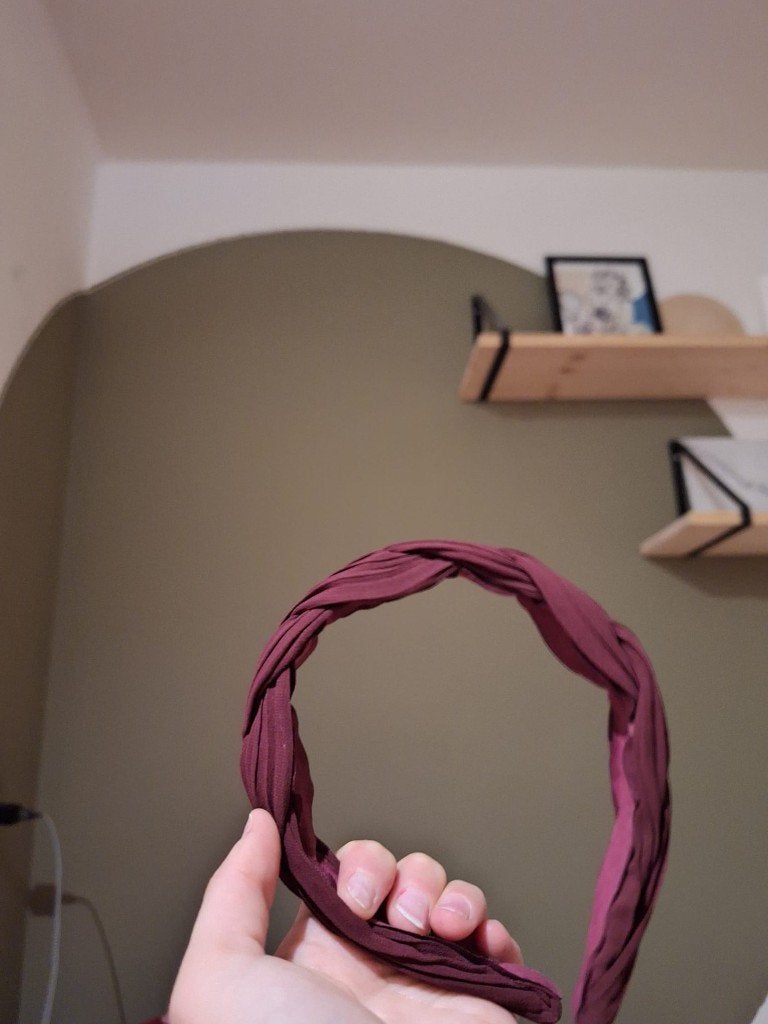 gevlochten haarband, Ophalen of Verzenden, Zo goed als nieuw, Overige typen