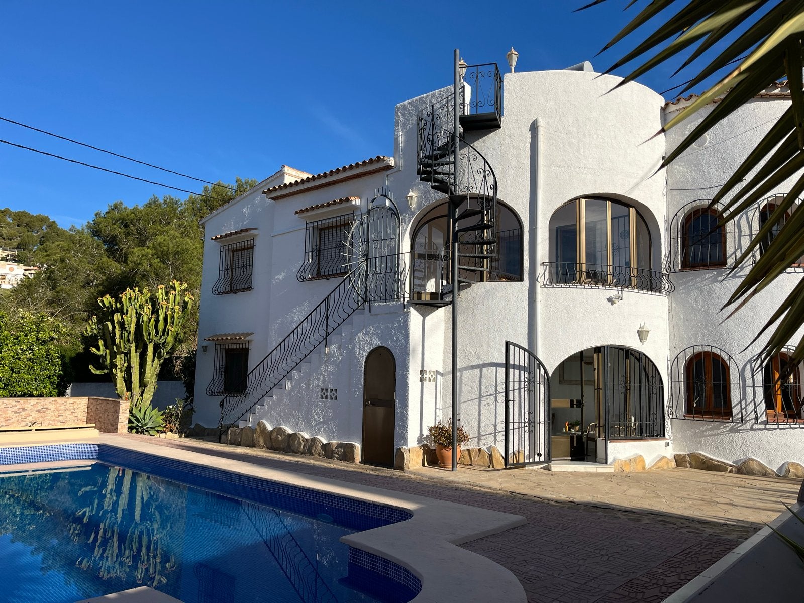 Vakantie Villa vanaf 2 tot 8  personen in Benissa, 8 personen, 4 of meer slaapkamers, Costa Blanca, Open haard