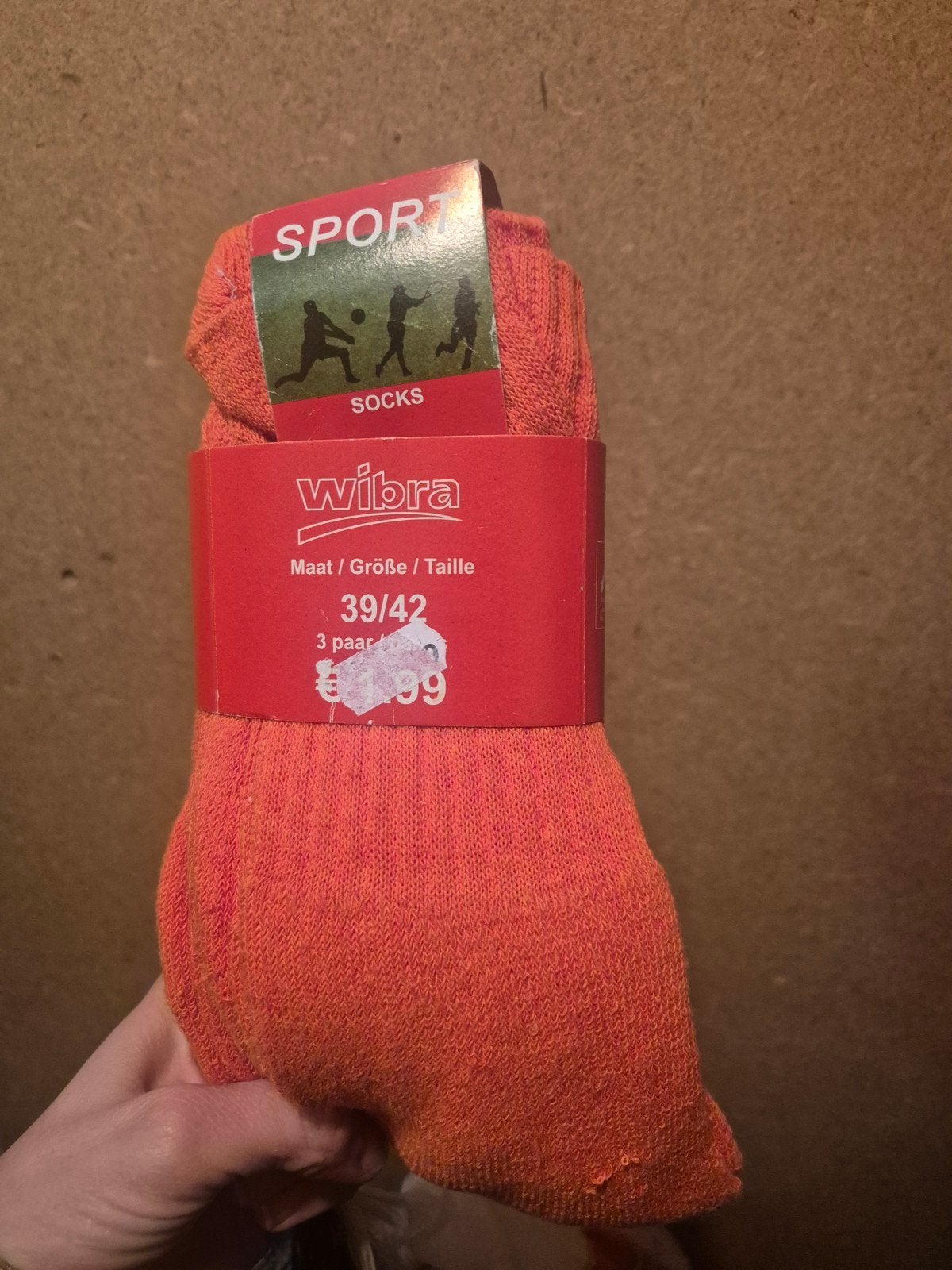 36 paar Unisex oranje sportsokken WK actie!, Sokken en Kniesokken, Maat 35 t/m 38, Nieuw, Oranje