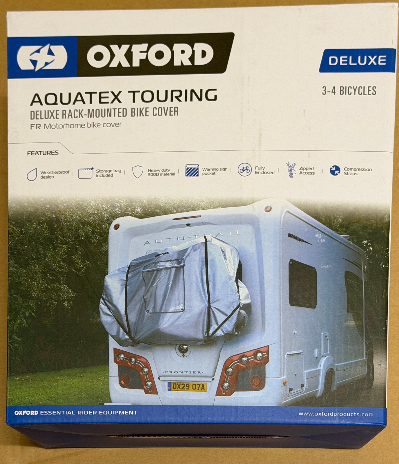 Nieuw Oxford Aquatex Touring DELUXE 3-4 fietsenhoes., Ophalen of Verzenden, Zo goed als nieuw