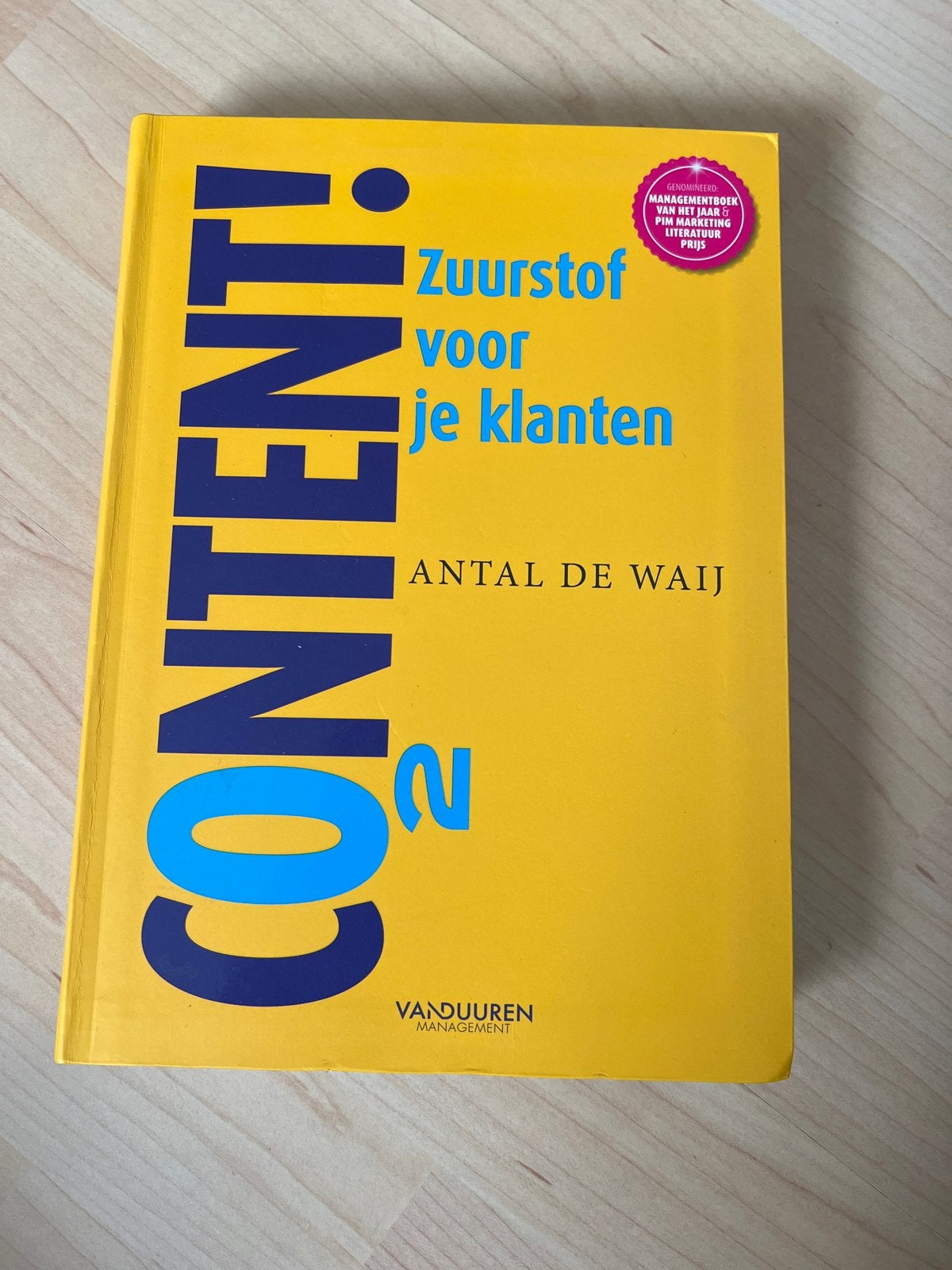 Antal de Waij - Content!, Antal de Waij, Ophalen of Verzenden, Management, Zo goed als nieuw