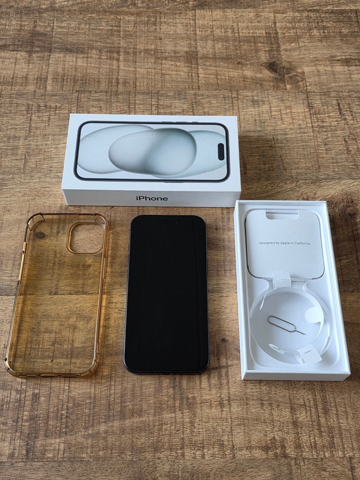 Apple Iphone 15 Zwart, Ophalen, IPhone 15, Zwart, Zonder simlock