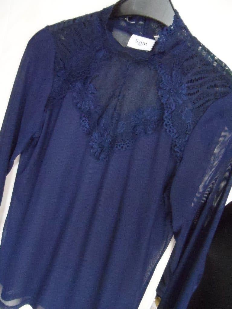 blouse van Saint NIEUW MAAT S, Ophalen of Verzenden, Nieuw, Maat 36 (S), Blauw