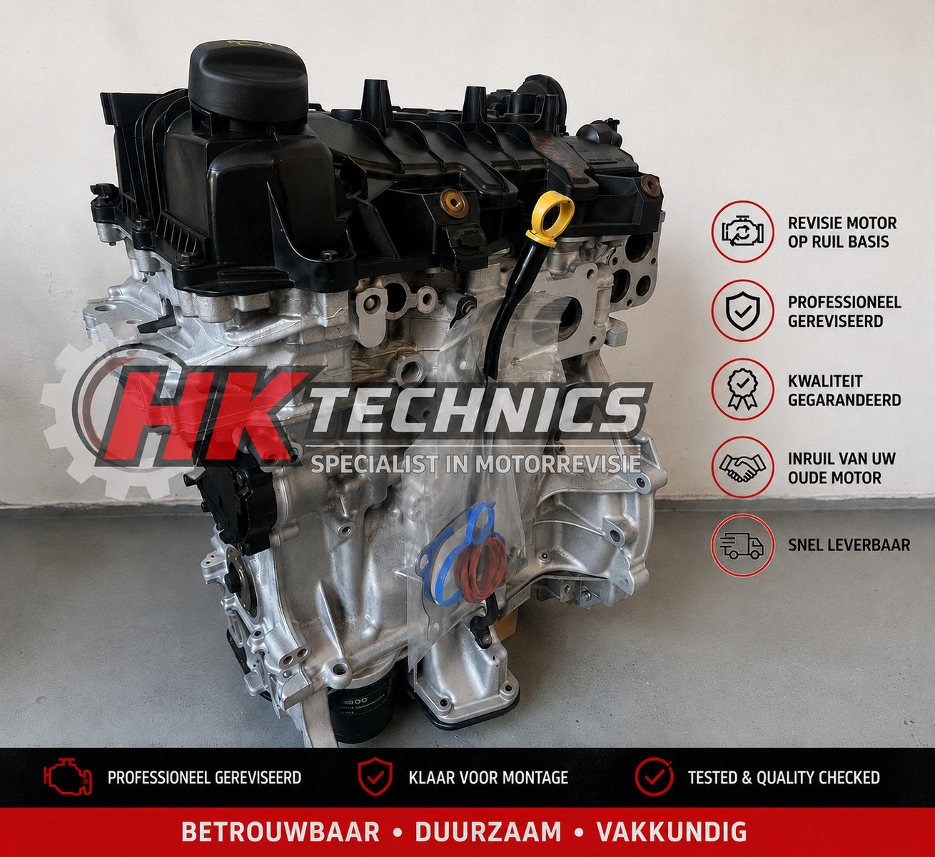 Revisie motor PSA 1.2 puretech 60kw. HMZ,HM01,, Auto-onderdelen, Motor en Toebehoren, Ophalen, Citroën, Info@Stellantis.com, Stellantis