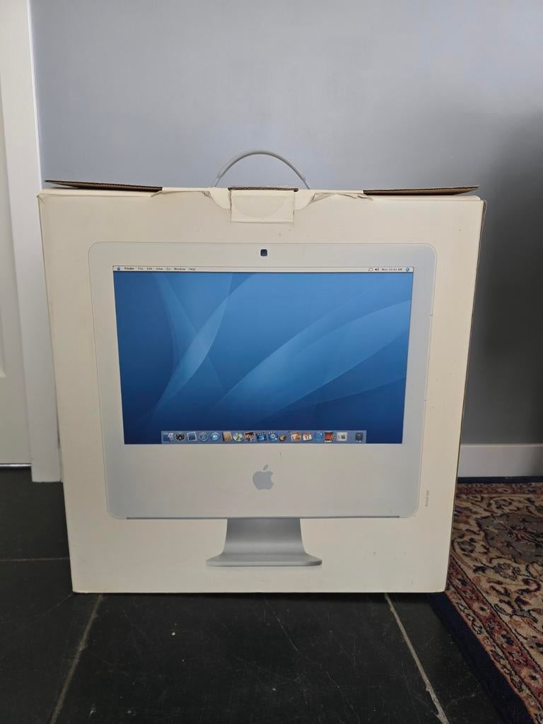 Collectorsitem: Apple iMac 2006 17 inch compleet in doos, Computers en Software, Apple Desktops, Zo goed als nieuw, iMac, Onbekend