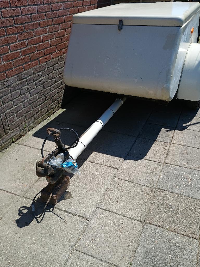 Polyester kampeer / bagagewagen /aanhanger IN PRIJS VERLAAGD, Auto diversen, Aanhangers en Bagagewagens, Gebruikt, Ophalen