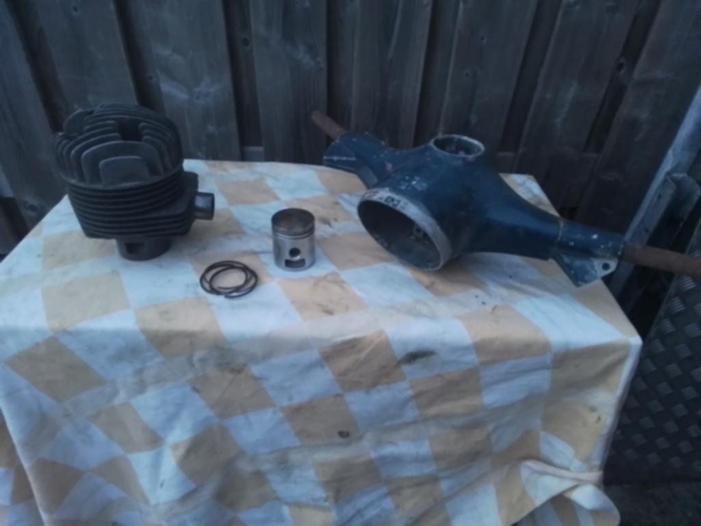 piaggio  oltimer  motorscooter 150 cc koplamp, Motoren, Onderdelen | Oldtimers, Ophalen of Verzenden