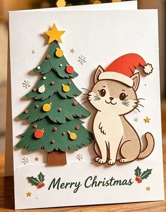 snijmallen Poes Kerstmis NIEUW, Ophalen of Verzenden, Nieuw, Kerst, Pons of Mal