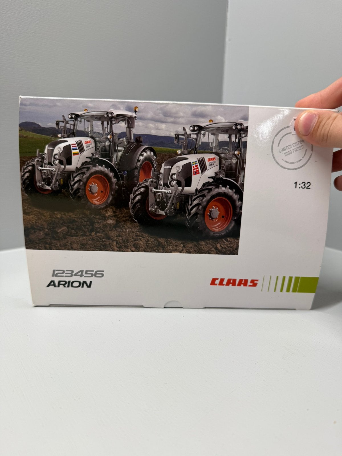 Wiking claas arion 123456, Ophalen of Verzenden, Zo goed als nieuw, Tractor of Landbouw, Overige merken