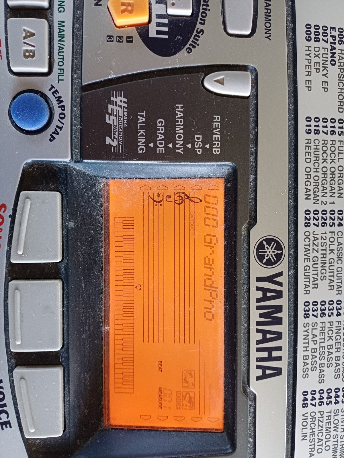 Foto 5 van Yamaha PSR-280 Keyboard met standaard