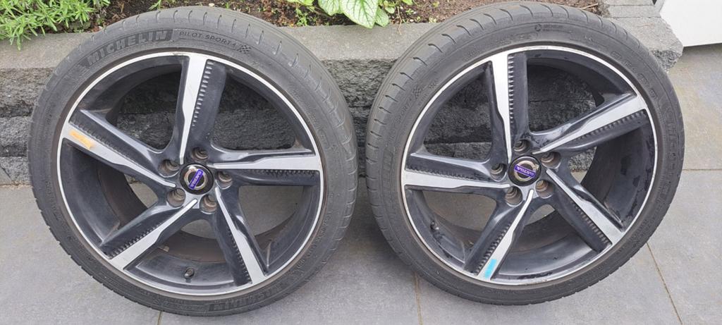 Originele Volvo v40 18 inch velgen met Michelin zomerbanden, Ophalen