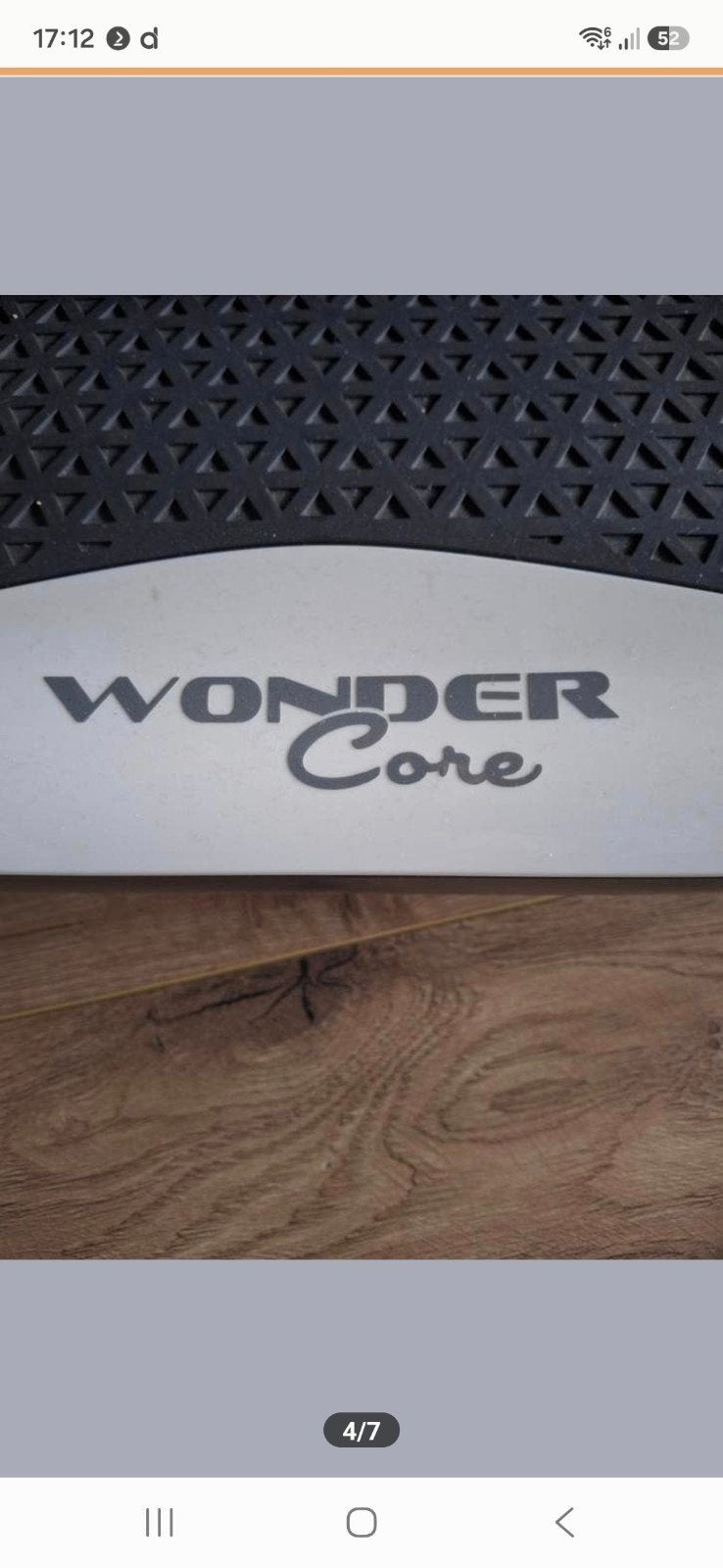 Wonder Core trilplaat met stoeltje en afstandsbediening, Ophalen