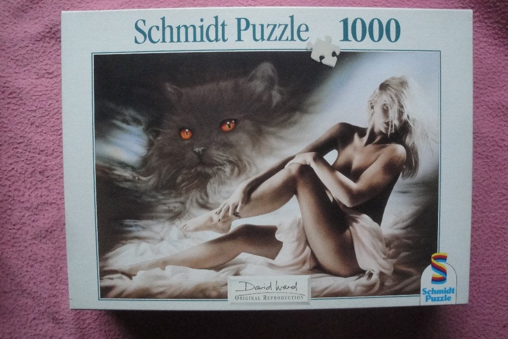 SCHMIDT ORIGINAL REPRODUCTION PUZZLE 1.000st. 3.50euro., Ophalen of Verzenden, 500 t/m 1500 stukjes, Zo goed als nieuw, Legpuzzel