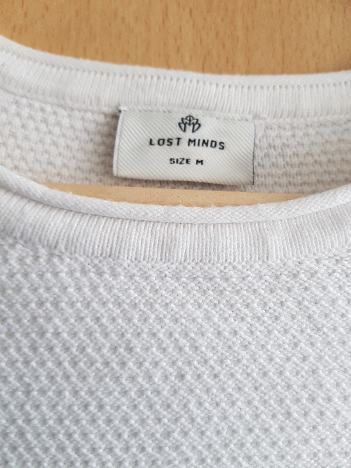 Lost Minds trui, Kleding | Heren, T-shirts, Maat 48/50 (M), Wit, Lost Minds, Ophalen of Verzenden