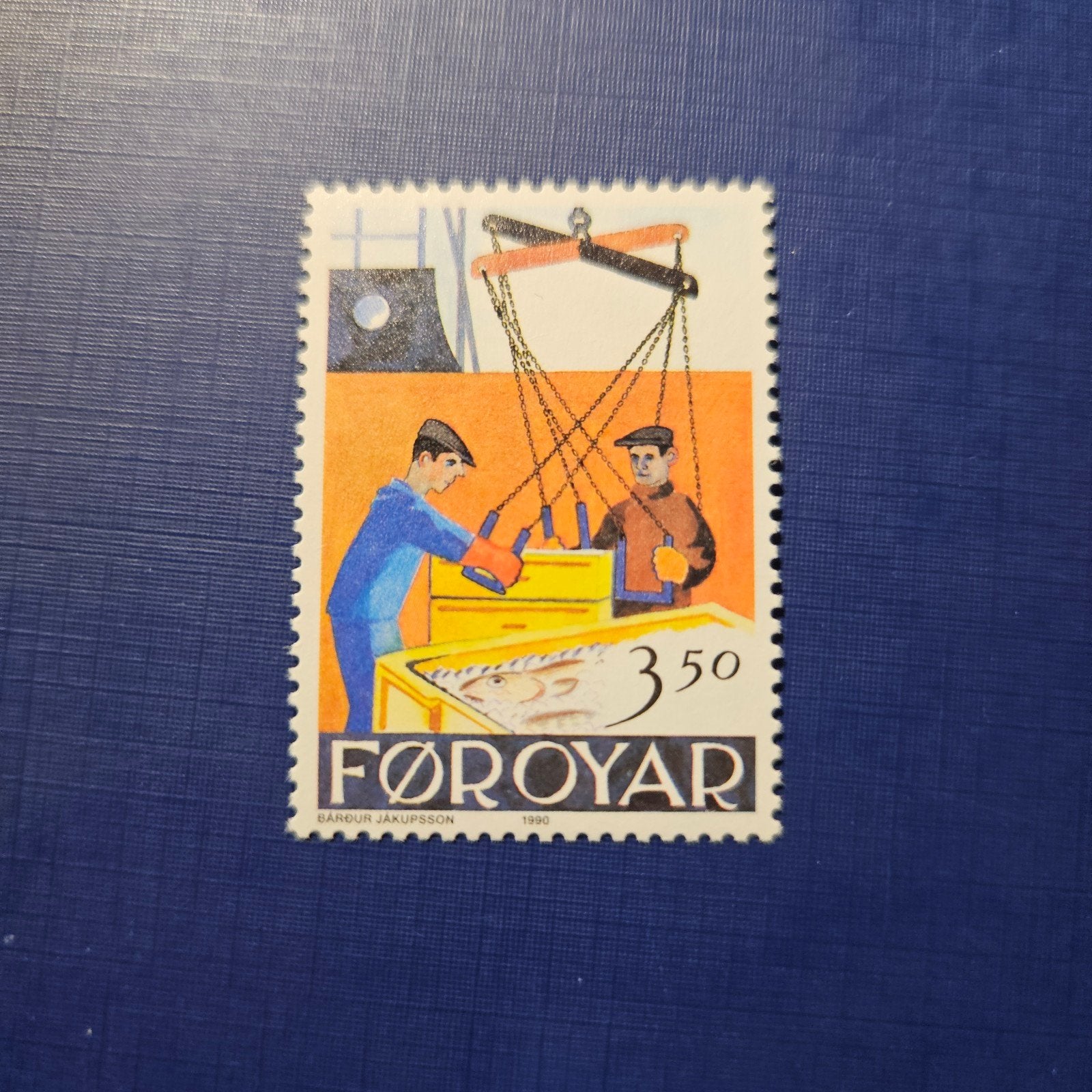Denemarken Faeröer nr 194 pf, Ophalen of Verzenden, Denemarken, Postfris