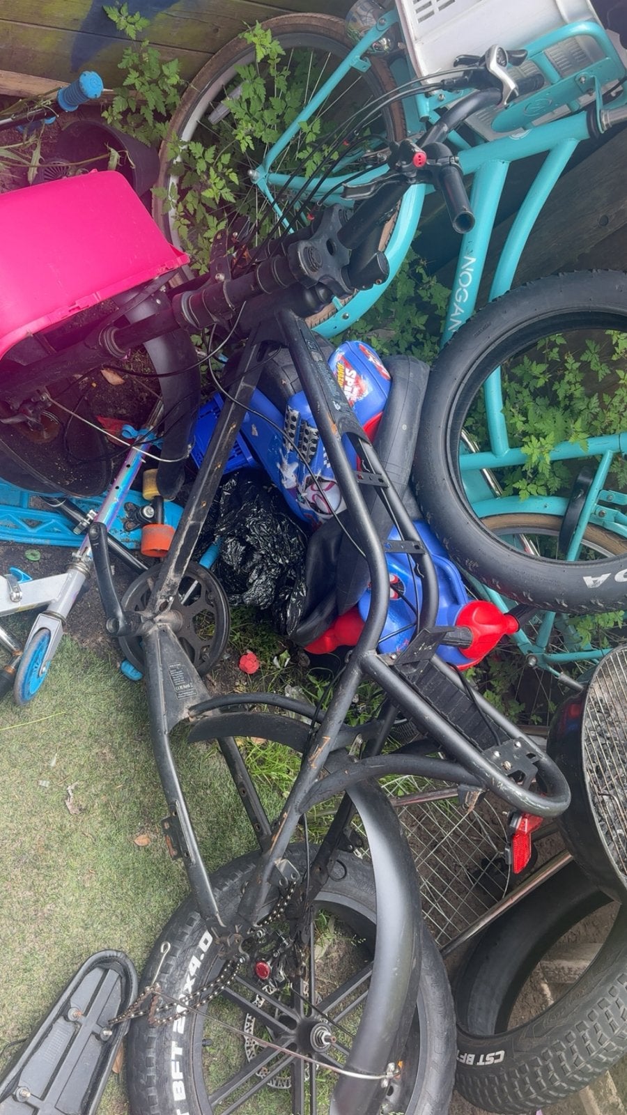 Fatbike frame v8, Ophalen, Zo goed als nieuw
