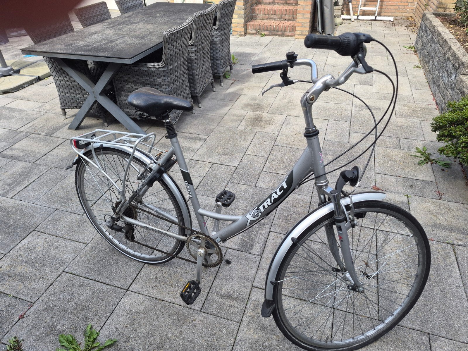 X-Tract Damesfiets - Opknapper, Fietsen en Brommers, Gebruikt, Velgrem, Versnellingen, 50 tot 53 cm