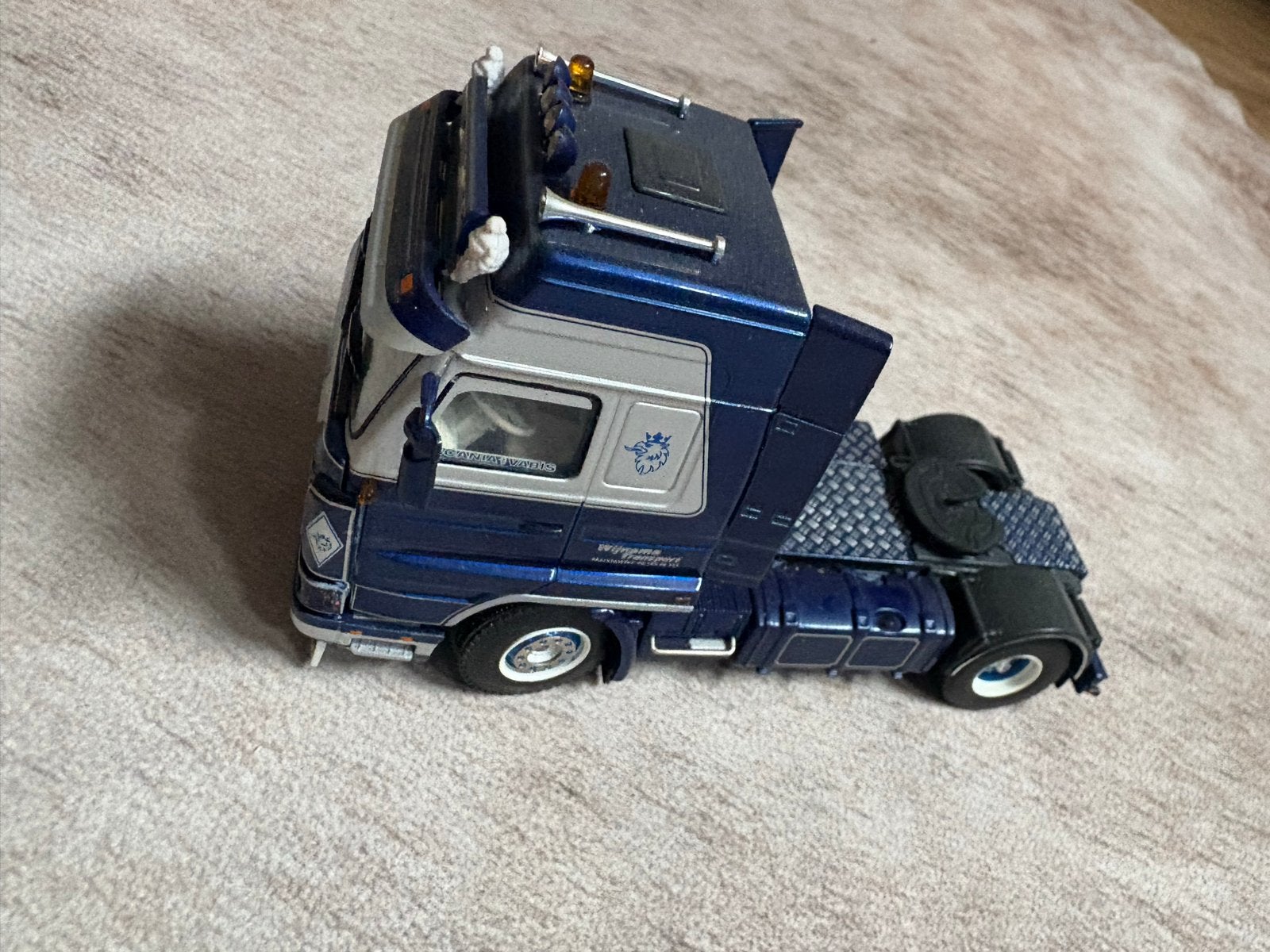 Scania 143 V8 Wijnsma modeltruck met originele doos, Overige merken, 1:32 tot 1:50, Ophalen of Verzenden, Zo goed als nieuw