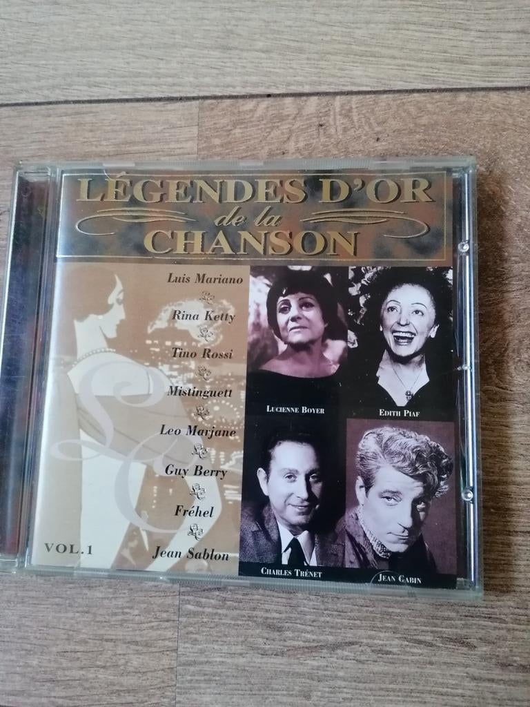 Légendes d'Or de la Chanson Vol. 1 CD, Cd's en Dvd's, Cd's | Franstalig, Gebruikt, Ophalen of Verzenden