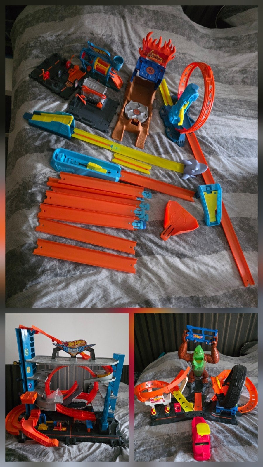 Grote Hot Wheels set - Ultimate Garage, Gorilla, Wasstraat
