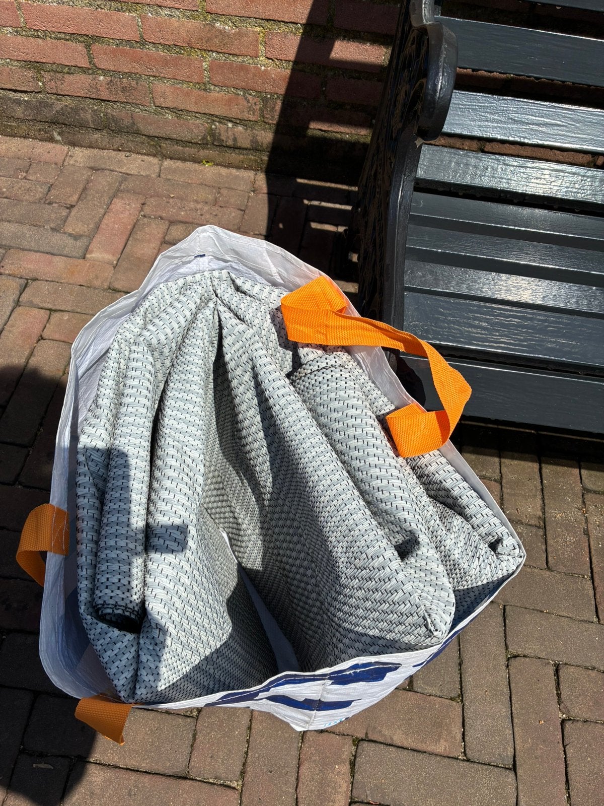 Tenttapijt pvc 2,60 x 6,00 m, Caravans en Kamperen, Caravan accessoires, Ophalen, Zo goed als nieuw