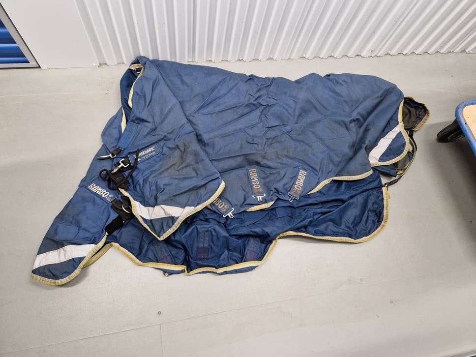 rambo paardendeken 100gr, 100 g, Gebruikt, Ophalen of Verzenden, Overige maten