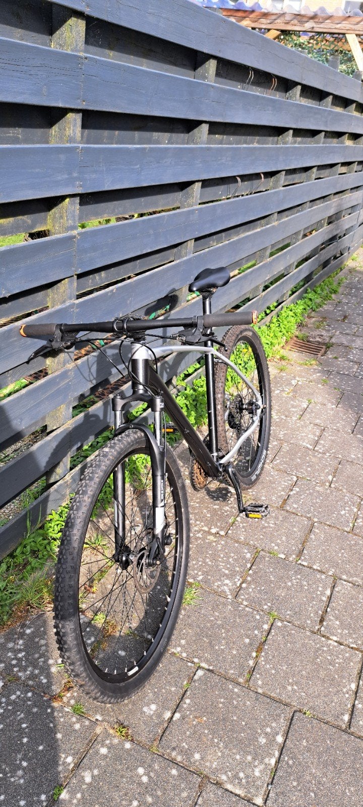 29 inch Mountainbike met schijfremmen en vering, Gebruikt, Hardtail, Heren, Schijfrem