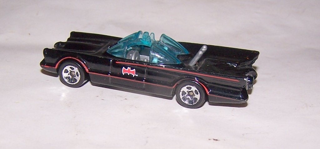 Hot Wheels Batmobile (1966 TV-serie) - Zwart. Nwst., Verzamelen, Ophalen of Verzenden, Zo goed als nieuw