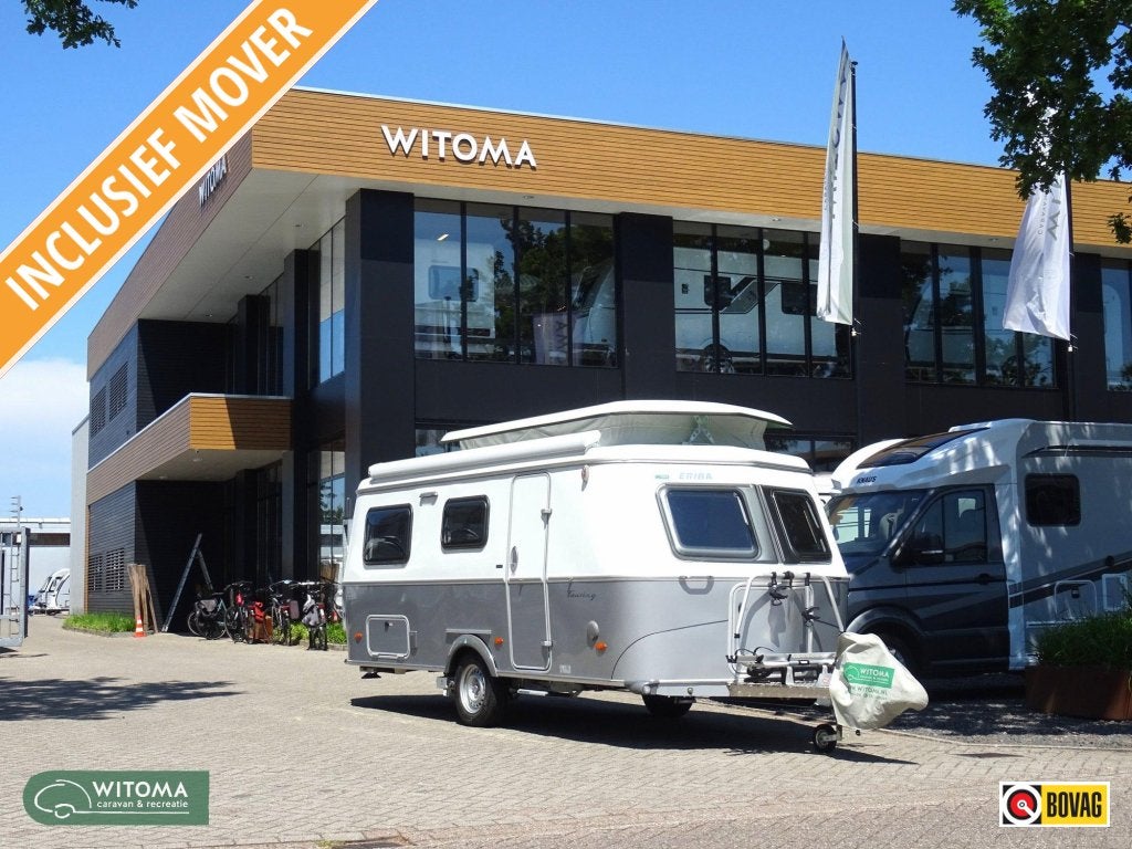 Eriba Touring 642 Super compleet!, Caravans en Kamperen, Caravans, Standaardzit, Schokbreker, Bedrijf, Tot en met 3
