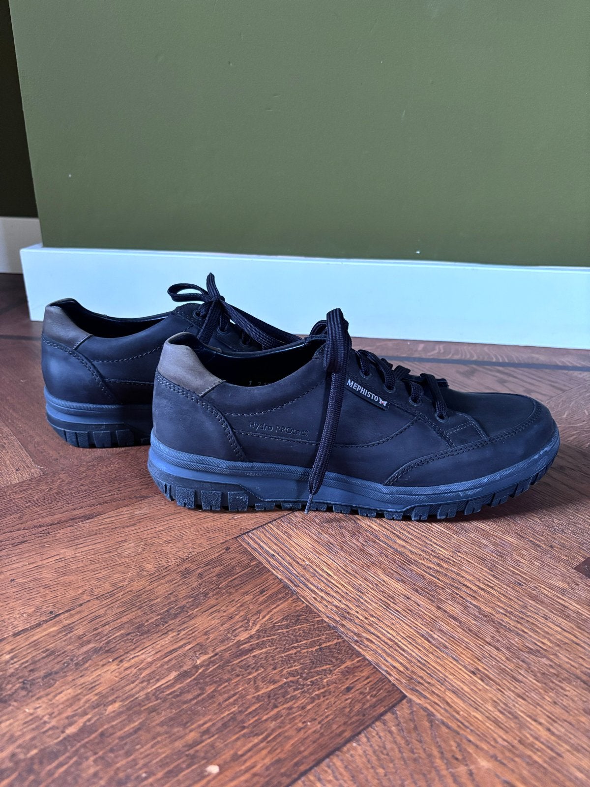 Mephisto Paco Hydro Protect Herenschoenen Maat 41,5 8, Zwart, Nieuw, Ophalen of Verzenden, Veterschoenen