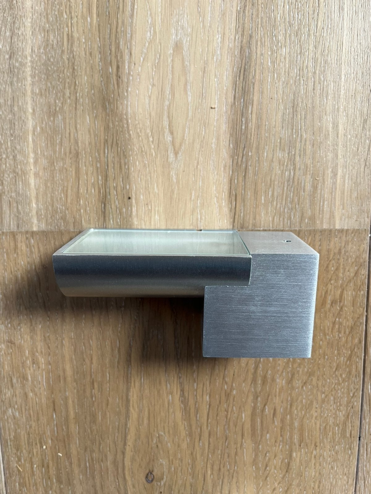 7x Helestra Mio 18/981.26 wandlampen - Geborsteld aluminium, Huis en Inrichting, Ophalen, Gebruikt, Indirect licht, Overige merken