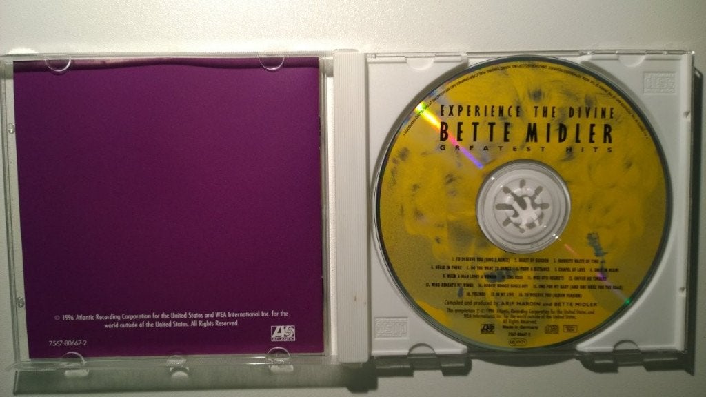 Bette Midler - Experience The Divine (The Greatest Hits), Ophalen of Verzenden, Zo goed als nieuw, Pop, Album