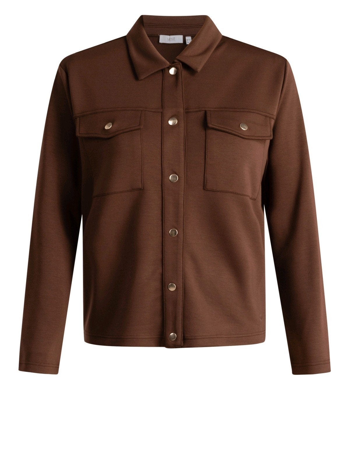 Mocca bruin jack Tulla van Yest Curve Maat 48, Bruin, Yest Curve, Maat 46/48 (XL) of groter, Nieuw