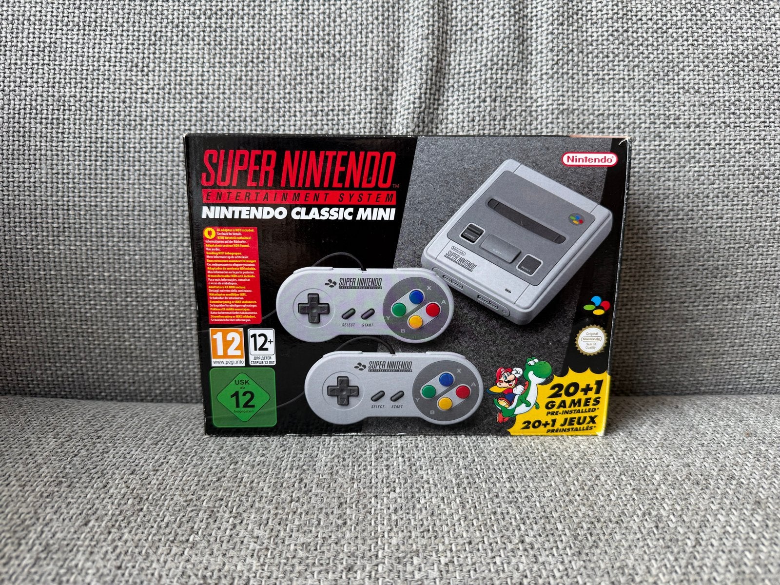 Super Nintendo Classic Mini SNES - Nieuwstaat, Ophalen of Verzenden, Zo goed als nieuw, Met 2 controllers, Met games