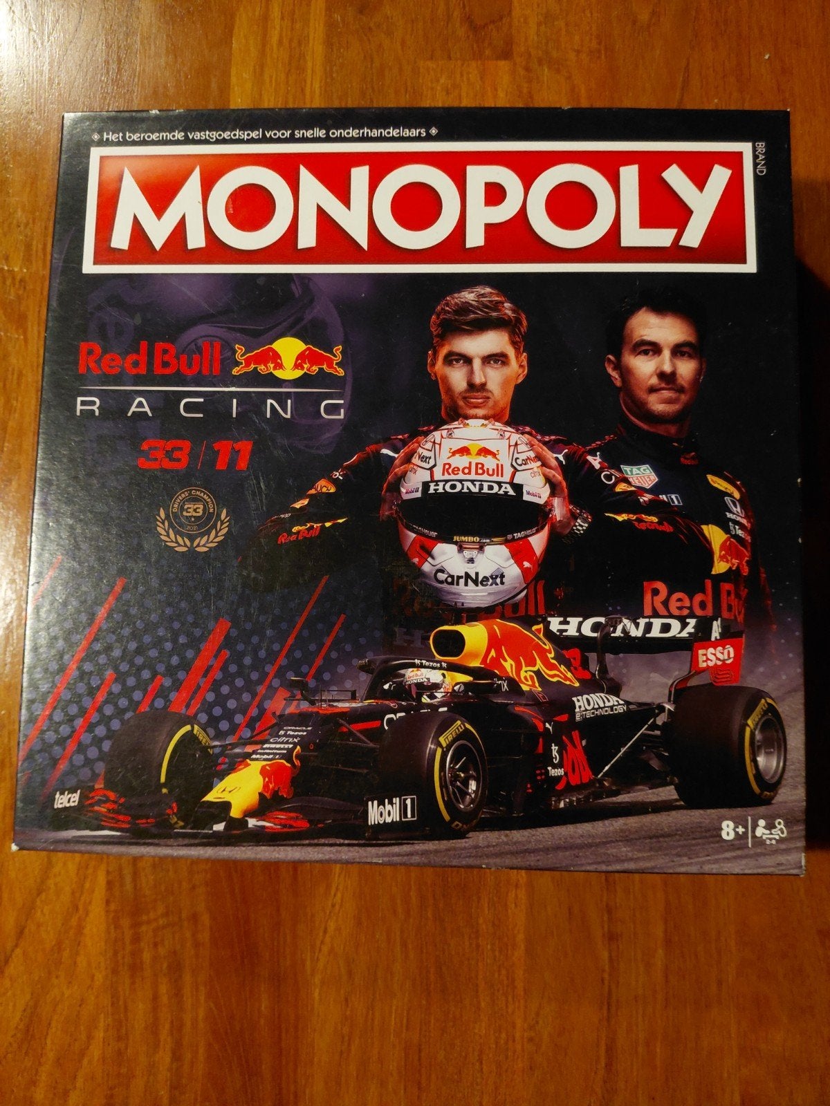 Max Verstappen Monopoly - Nieuwstaat, Hobby en Vrije tijd, Vijf spelers of meer, Ophalen of Verzenden, Nieuw, Winning Moves